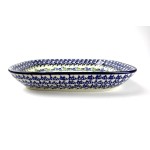 159 Bunzlau Rechthoekige schaal 1419X 159 Schotel rechthoek 22,5x19cm